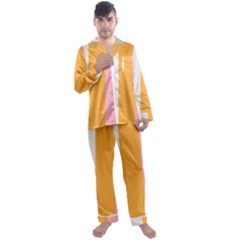 Stripey 23 Men s Satin Pajamas Long Pants Set by anthromahe