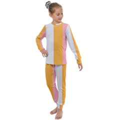 Stripey 23 Kids  Long Sleeve Set  by anthromahe