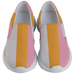 Stripey 23 Kids Lightweight Slip Ons by anthromahe