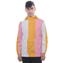 Stripey 23 Men s Front Pocket Pullover Windbreaker