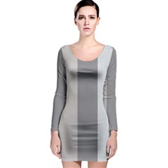 Stripey 24 Long Sleeve Bodycon Dress by anthromahe