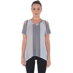 Stripey 24 Cut Out Side Drop Tee by anthromahe