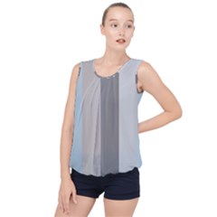 Stripey 24 Bubble Hem Chiffon Tank Top by anthromahe