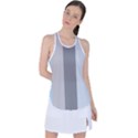 Stripey 24 Racer Back Mesh Tank Top View1