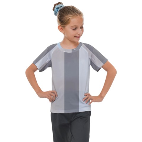 Stripey 24 Kids  Mesh Piece Tee by anthromahe