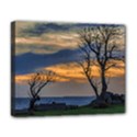 Sunset Scene At Waterfront Boardwalk, Montevideo Uruguay Deluxe Canvas 20  x 16  (Stretched) View1