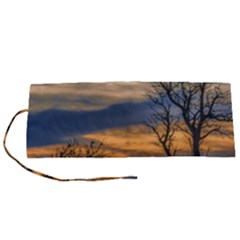 Sunset Scene At Waterfront Boardwalk, Montevideo Uruguay Roll Up Canvas Pencil Holder (s) by dflcprints