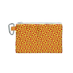 Rby-b-8-3 Canvas Cosmetic Bag (small) by ArtworkByPatrick