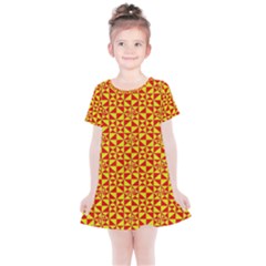 Rby-b-8-3 Kids  Simple Cotton Dress by ArtworkByPatrick