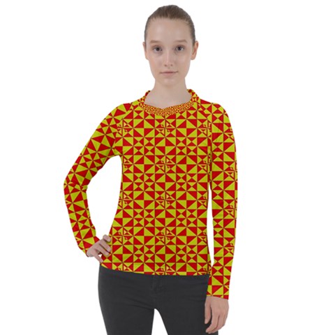 Rby-b-8-3 Women s Pique Long Sleeve Tee by ArtworkByPatrick