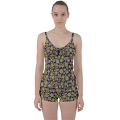 Zappwaits Tie Front Two Piece Tankini by zappwaits