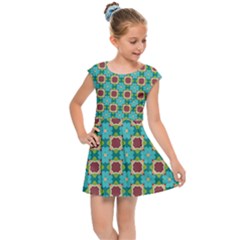 Df Stephania Melins Kids  Cap Sleeve Dress by deformigo