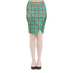 Df Stephania Melins Midi Wrap Pencil Skirt by deformigo