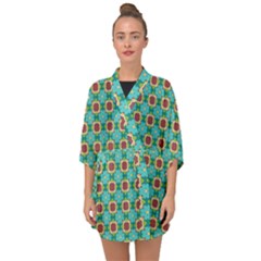 Df Stephania Melins Half Sleeve Chiffon Kimono by deformigo