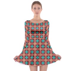 Df Minemood Original Long Sleeve Skater Dress by deformigo