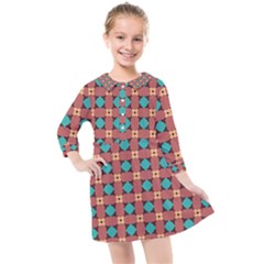 Df Minemood Original Kids  Quarter Sleeve Shirt Dress by deformigo