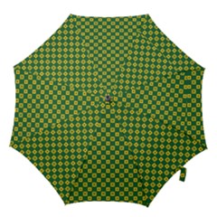 Df Green Domino Hook Handle Umbrellas (large) by deformigo