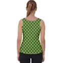 DF Green Domino Velvet Tank Top View2