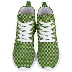 Df Green Domino Women s Lightweight High Top Sneakers by deformigo