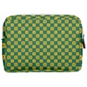 DF Green Domino Make Up Pouch (Medium) View2