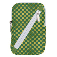 Df Green Domino Belt Pouch Bag (large)