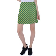 Df Green Domino Tennis Skirt