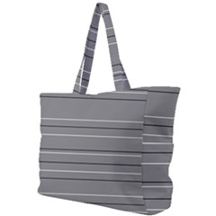 Black Grey White Stripes Simple Shoulder Bag by anthromahe