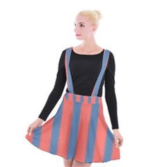 Living Pacific  Suspender Skater Skirt by anthromahe