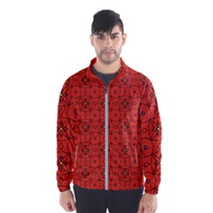 Tiling Zip A Dee Doo Dah+designs+red+color+by+code+listing+1 8 [converted] Men s Windbreaker by deformigo