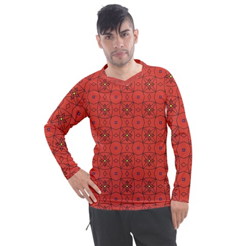 Tiling Zip A Dee Doo Dah+designs+red+color+by+code+listing+1 8 [converted] Men s Pique Long Sleeve Tee by deformigo