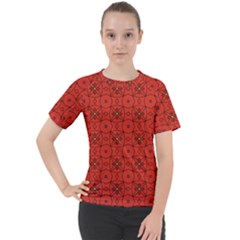 Tiling Zip A Dee Doo Dah+designs+red+color+by+code+listing+1 8 [converted] Women s Sport Raglan Tee