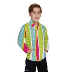 Abstract Lines Kids  Windbreaker by designsbymallika