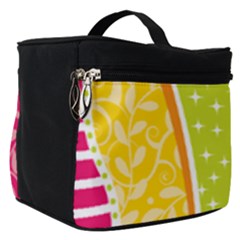 abstract lines Make Up Travel Bag (Small)