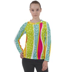 abstract lines Women s Long Sleeve Raglan Tee