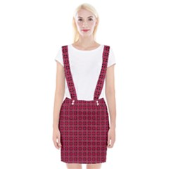 Df Ricky Purplish Braces Suspender Skirt by deformigo