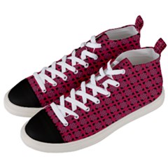 Df Ricky Purplish Men s Mid-top Canvas Sneakers by deformigo