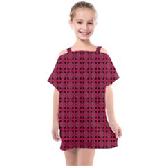 Df Ricky Purplish Kids  One Piece Chiffon Dress by deformigo