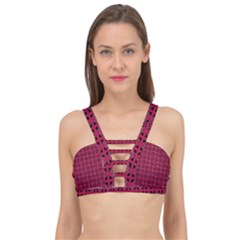 Df Ricky Purplish Cage Up Bikini Top by deformigo