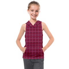 Df Ricky Purplish Kids  Sleeveless Hoodie by deformigo