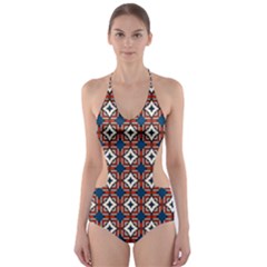 Df West Branch Cut-out One Piece Swimsuit by deformigo