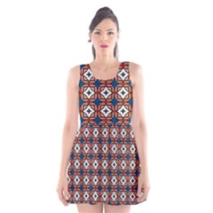 Df West Branch Scoop Neck Skater Dress by deformigo