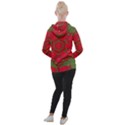 Bloom In Yule  Mandala Season Colors Women s Hooded Pullover View2