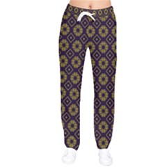 Df Festus Regence Women Velvet Drawstring Pants by deformigo