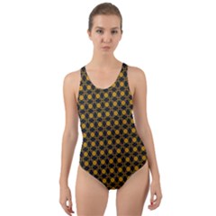 DF Misty Hive Cut-Out Back One Piece Swimsuit