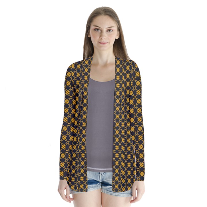 DF Misty Hive Drape Collar Cardigan