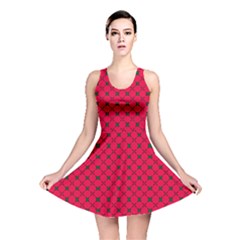 DF Magenta Legend Reversible Skater Dress