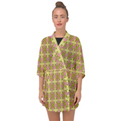 Df Blootomy Half Sleeve Chiffon Kimono by deformigo