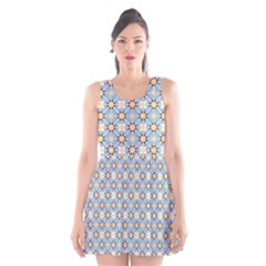 Df Norbert Pastel Scoop Neck Skater Dress by deformigo