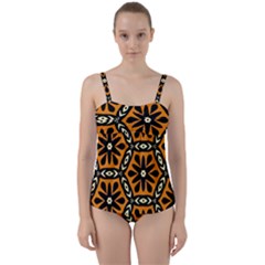 Df Yuki Makoto Twist Front Tankini Set by deformigo