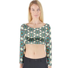 Df Tomomi Nao Long Sleeve Crop Top by deformigo